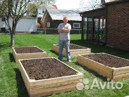 Грядки деревянные