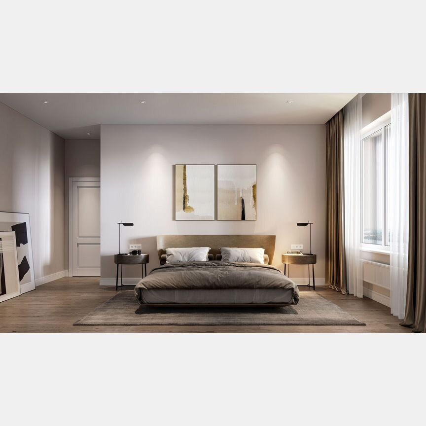 3-к. апартаменты, 49,3 м², 5/23 эт.