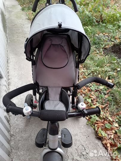 Трехколесный велосипед детский коляска capella