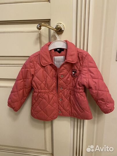 Куртка для девочки Tommy Hilfiger 86 розовая