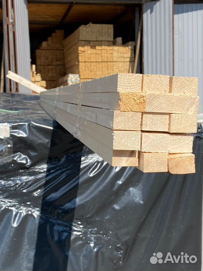 Брус сухой строганный 90x190х6000 доставка