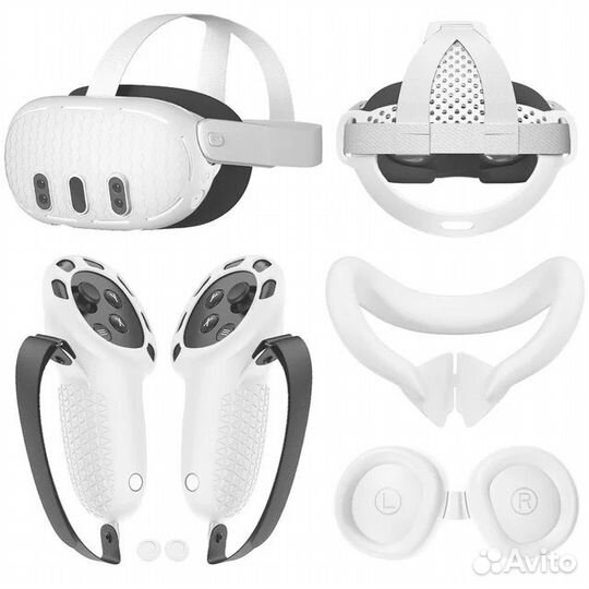 Силиконовые защитные чехлы для Quest 3