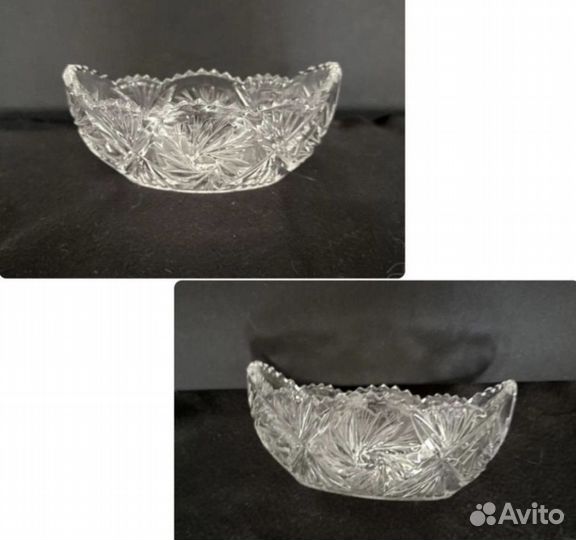 Хрустальные салатники винтажные СССР