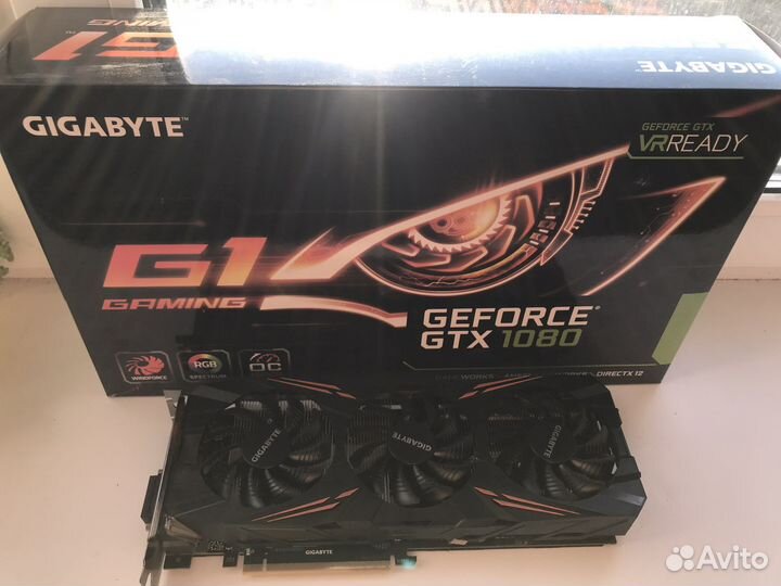 Видеокарта gigabyte geforce GTX 1080