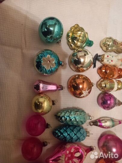 Елочные игрушки СССР