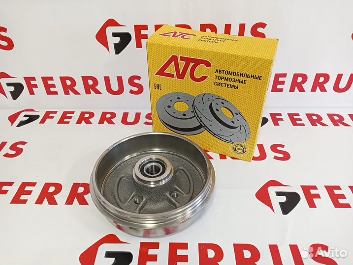 Зад.Тормозной барабан с подш. Vesta, X-Ray 1Шт