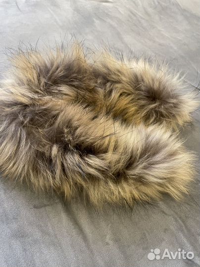 Меховой Воротник пушистый мягкий