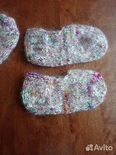 Носки вязаные