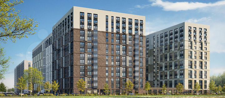 2-к. квартира, 68,7 м², 5/14 эт.