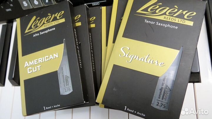 Трости для саксофона альт тенор баритон Legere