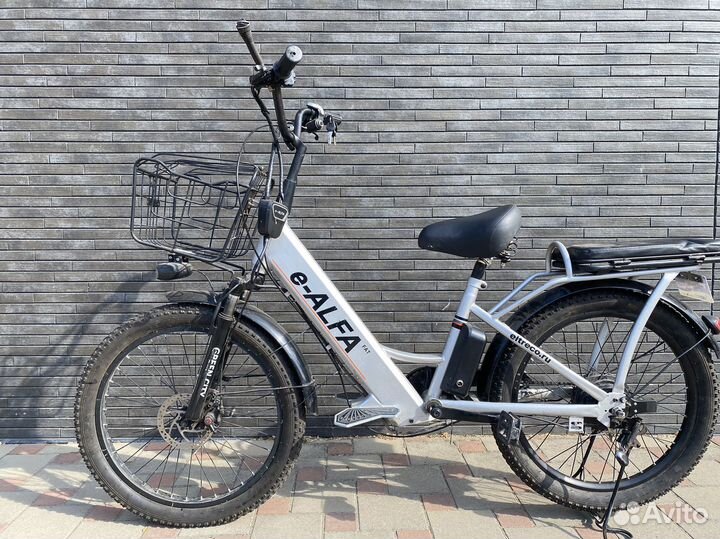 Электро велосипед e-alfa fat