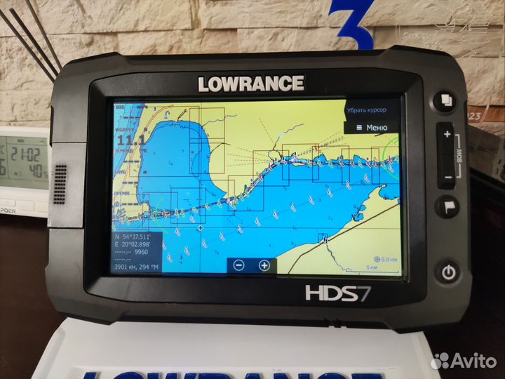 Эхолот Картплоттер lowrance Elite 5 HDI