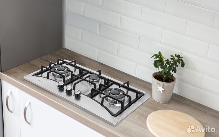 Трехконфорочная газовая варочная поверхность HBS37