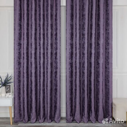 Шторы мрамор Зарина Фиолет