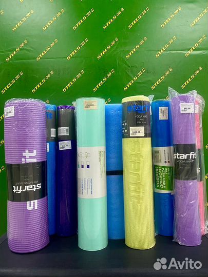 Коврик для йоги и фитнеса