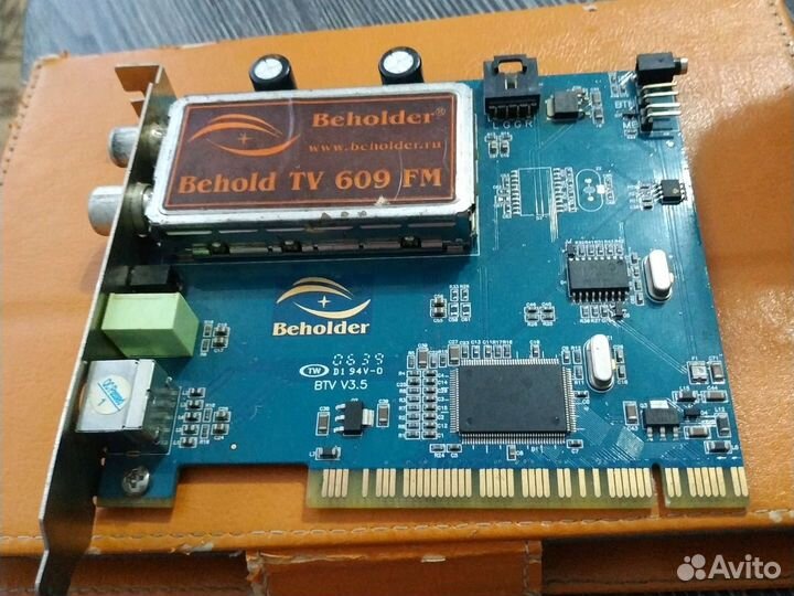 Тв тюнер behold tv 609 fm