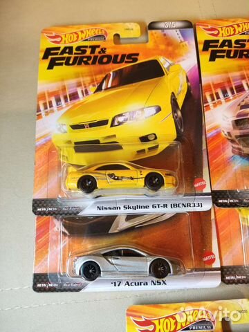 Hot wheels premium Fast and Furious Set