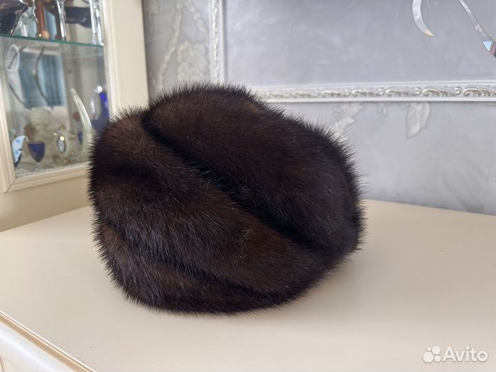 Шапка норковая женская