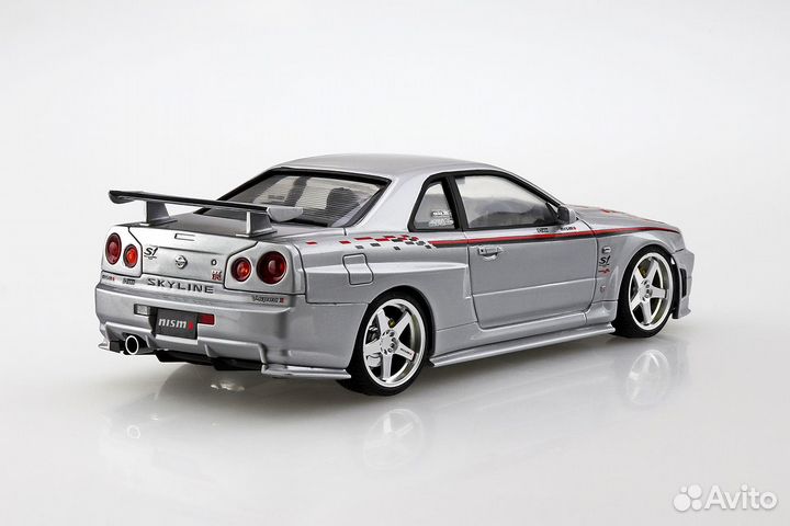 Сборная модель Nissan Skyline GTR R34 Nismo S-Tune