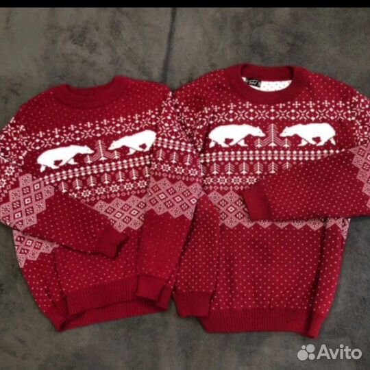 Новогодний свитер на фотосессию