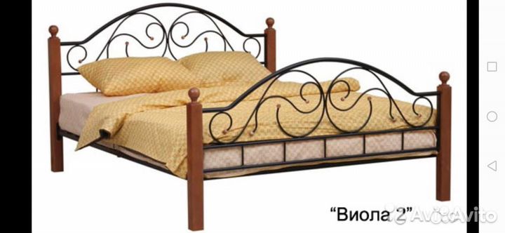 Кованая кровать