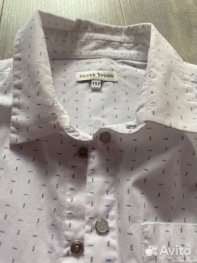 Silver spoon рубашка 152