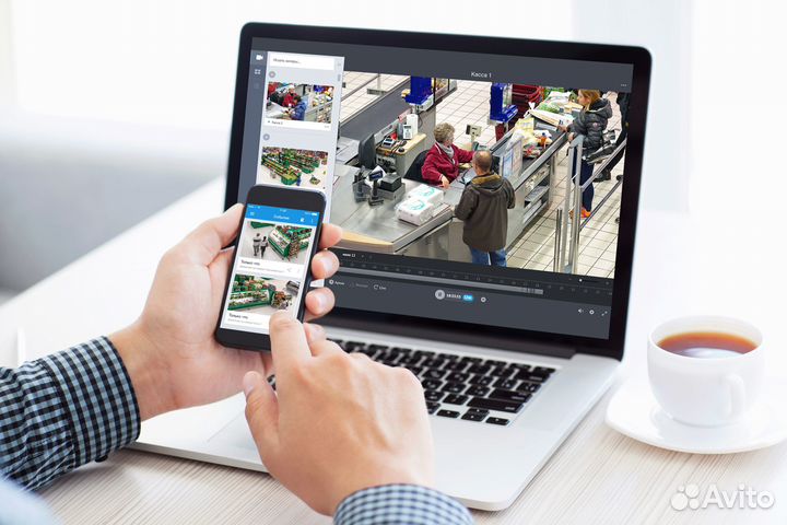 Умное видеонаблюдение,запись в облако