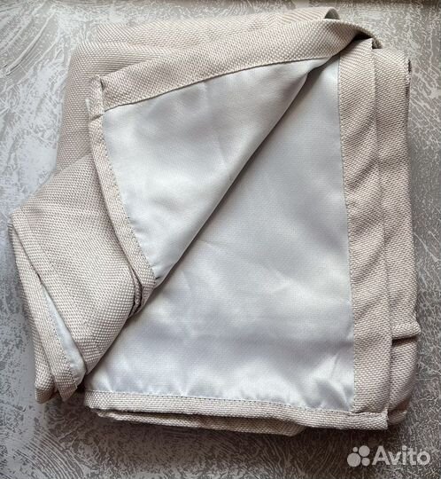 Шторы рогожка новые