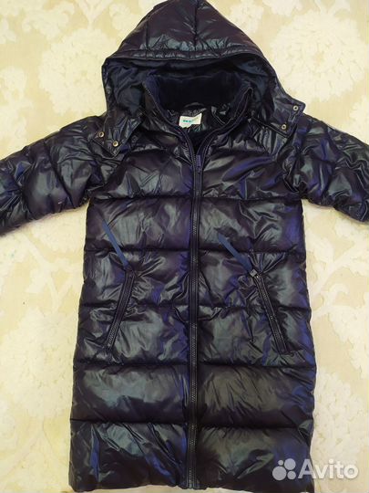 Пальто для девочки 140 146