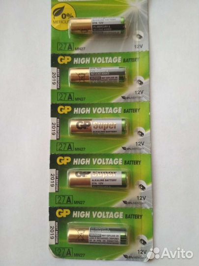 Батарейка GP 27A 12V, pleomax LR23 12v