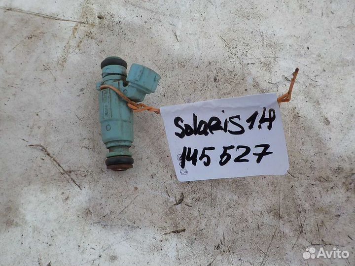 Форсунка топливная hyundai solaris