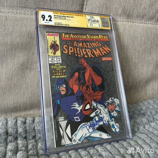 CGC The Amazing Spider-Man #321 Тодд Макфарлейн
