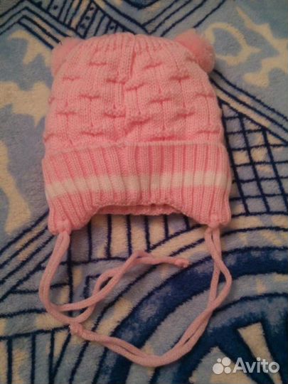 Шапка зимняя новая 42