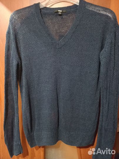 Свитшот UNI QLO, 100проц.лен