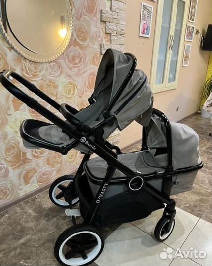 Коляска 2в1 Bebi dinasti