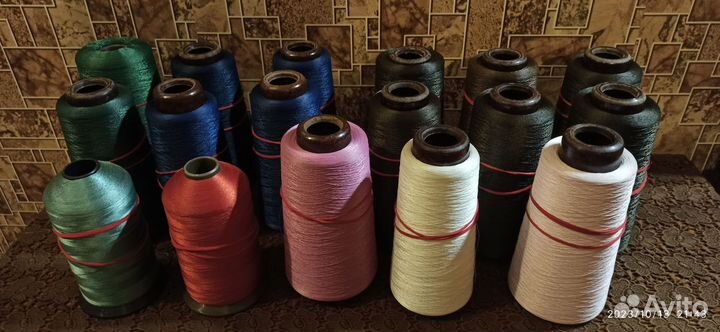Нитки лавсан для шитья и вышивки