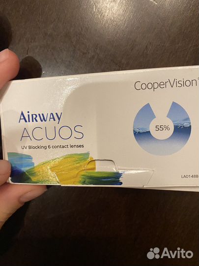 Линзы контактные