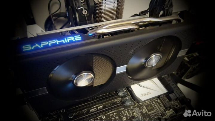 Видеокарта Sapphire AMD RX 580 nitro+ OC 8gb