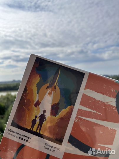 Картина по номерам новая