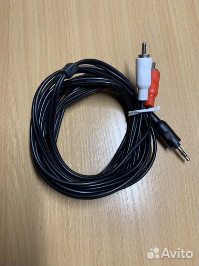 Межблочный кабель Philips rca - 3,5 jack, 3 метра