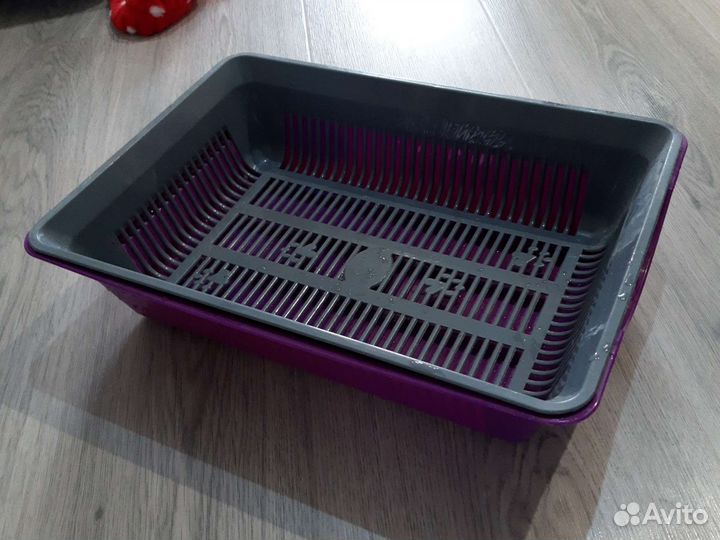 Лоток для кошек высокий