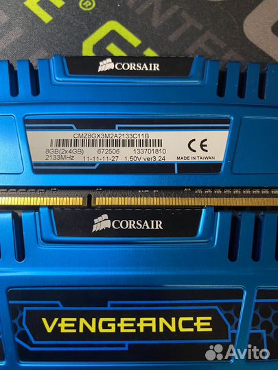 Оперативная память ddr3 8 gb corsair