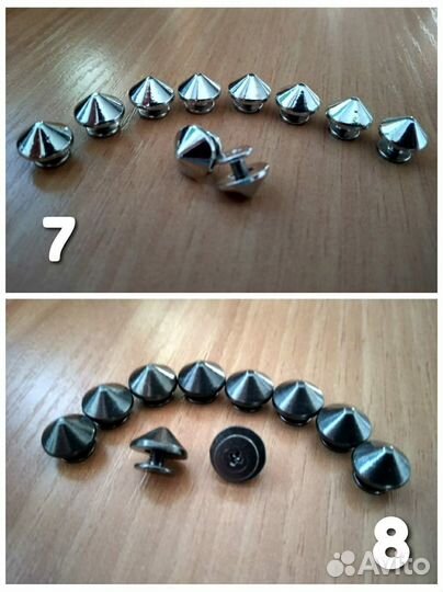 Клепки шипы