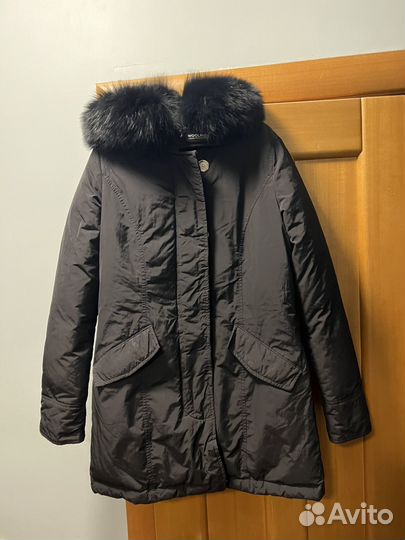 Куртка пуховик женский woolrich размер 40-42 XS