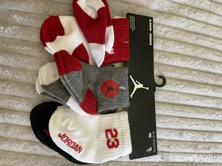 Носки детские nike 6 пар