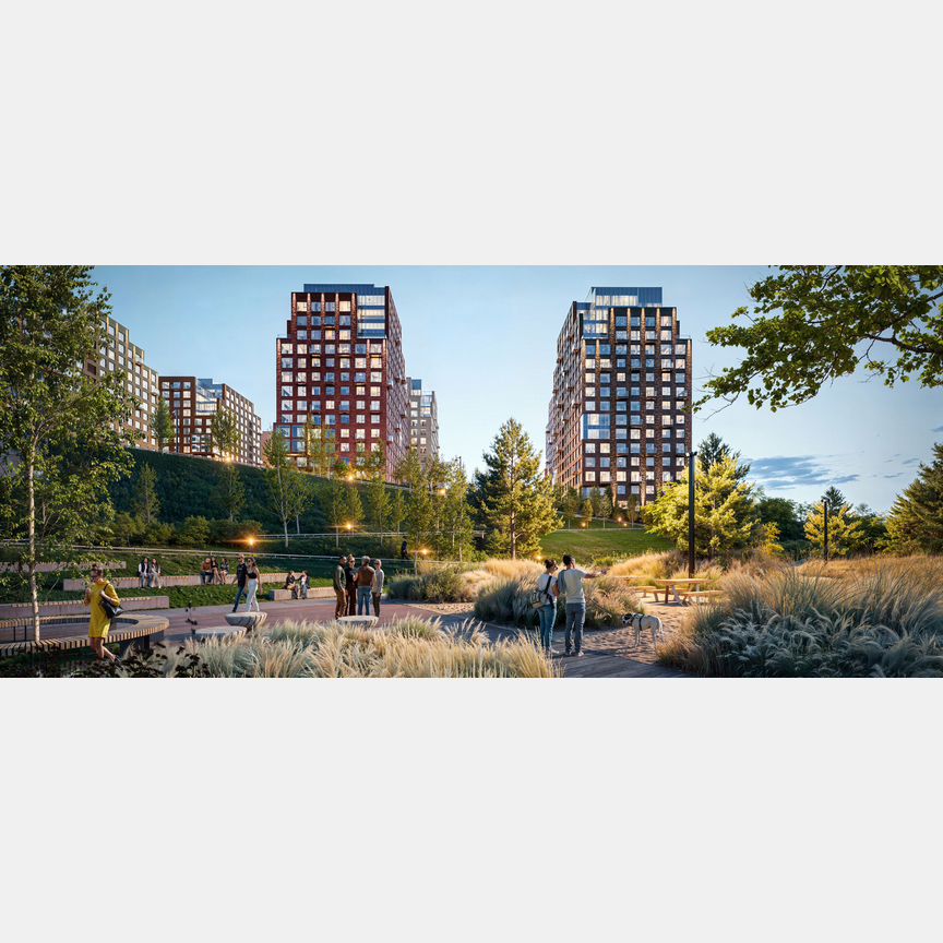 2-к. квартира, 65 м², 5/16 эт.