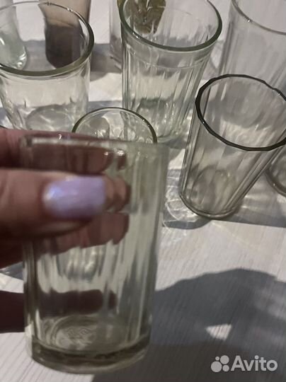Стаканы стекло СССР