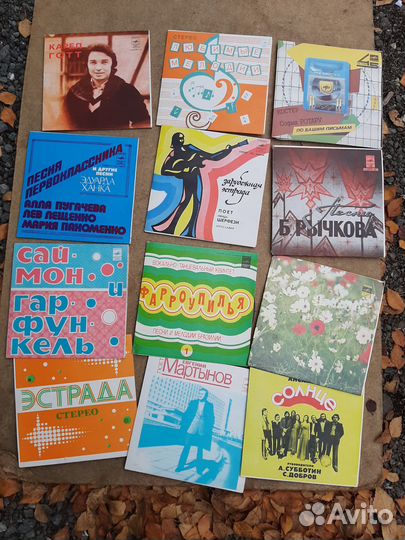 Виниловые пластинки 23шт