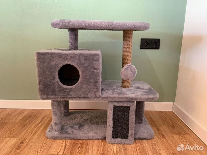 Домик для кошки с когтеточкой
