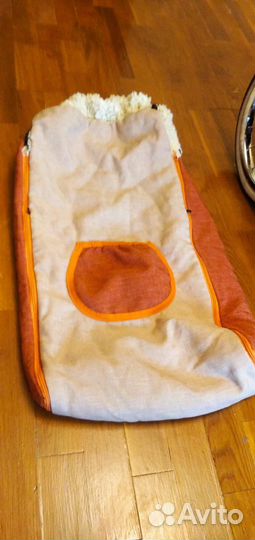 Коляска Reindeer 2 в 1 оранжевая